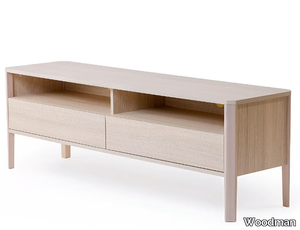 OSLO - Wood veneer TV cabinet with drawers _ Woodman