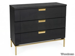 PIMLICO - Wood veneer chest of drawers _ Woodman