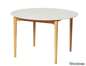 BARBARA - Round MDF dining table _ Woodman