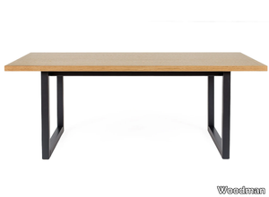 CAMDEN - Rectangular wood veneer coffee table _ Woodman