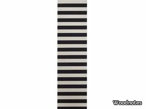 BIG STRIPE - Rectangular striped fabric rug _ Woodnotes