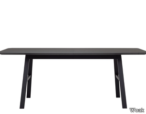 MALIN - Extending solid wood dining table _ Woak