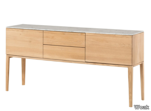 NINAS - Solid wood sideboard with drawers _ Woak