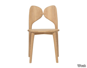 LEPIDA - Solid wood chair open back _ Woak