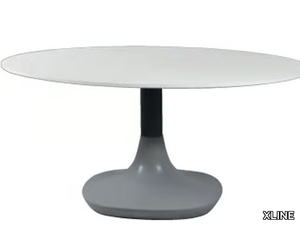 DECK - Cement table base _ XLINE