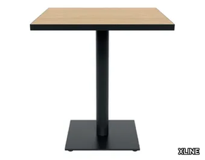 MAX Q-T - Square laminate table _ XLINE