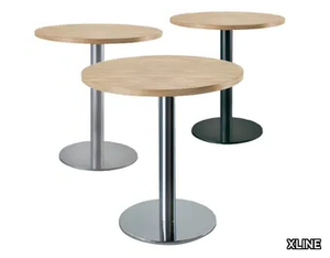 MAX T - Round laminate table _ XLINE