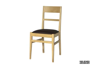 AMETISTA - Beech chair open back _ XLINE