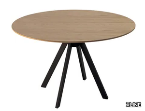 IKEBANA LARGE - Round laminate table _ XLINE