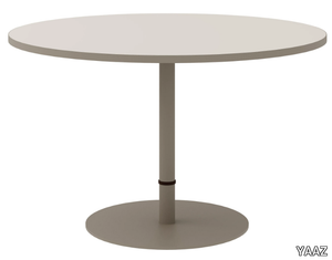 ANKA Z-PACT - Round HPL garden table _ YAAZ