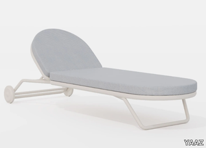 ANKA - Sunbrella® sun lounger with castors _ YAAZ