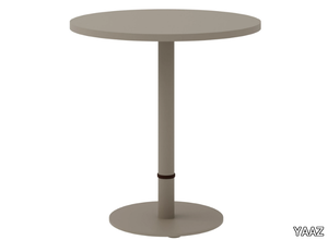 ANKA - Round aluminium garden table _ YAAZ