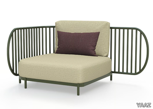 OVA - Corner rope and Sunbrella® garden armchair _ YAAZ