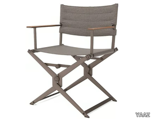 SAYE - Director die cast aluminium and fabric garden chair _ YAAZ