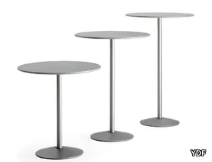 CAPPUCCINO TABLE - Round metal coffee table _ YDF