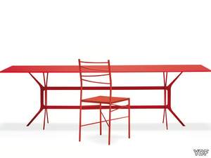 ARABESQUE - Metal table _ YDF