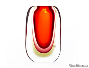 INFERNO - Handmade Murano glass vase _ YourMurano