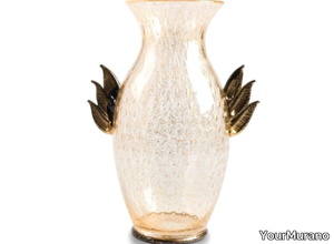 PEGASUS BLACK - Handmade Murano glass vase _ YourMurano