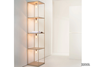 BOX - Iron bookcase with built-in lights _ ZAVA