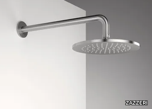 Z316 MONO 3300BR01A00 / 3300SO01A00 - Wall-mounted stainless steel overhead shower with arm _ ZAZZERI