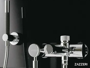 DA-DA - Wall-mounted single handle bathtub mixer with hand shower _ ZAZZERI