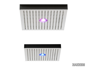 SHIRÒ - Ceiling mounted rain shower with built-in lights _ ZAZZERI