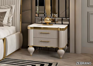 ELSIYUM - Rectangular bedside table with drawers _ ZEBRANO