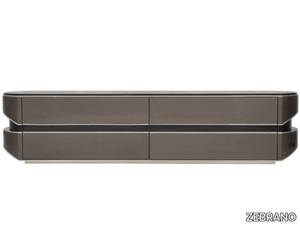 KAILAS - Low TV cabinet with drawers _ ZEBRANO