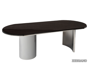 KAILAS - Oval dining table _ ZEBRANO