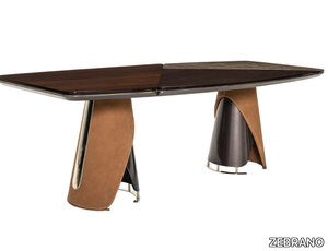 NIKS - Rectangular dining table _ ZEBRANO