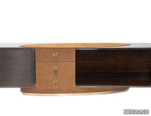 NIKS - Sideboard with doors _ ZEBRANO