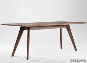 CENA - Rectangular solid wood dining table _ ZEITRAUM