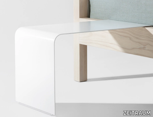 DOZY - Powder coated steel bedside table _ ZEITRAUM