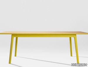 E8 - Rectangular wooden table _ ZEITRAUM