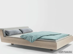 FUSION - Double bed with upholstered headboard _ ZEITRAUM