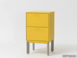 KIN TINY - Solid wood bedside table with drawers _ ZEITRAUM