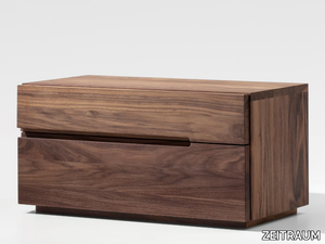 NIGHTSTAND - Solid wood bedside table with drawers _ ZEITRAUM