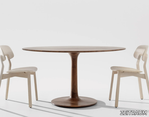 TURNTABLE - Round wooden table _ ZEITRAUM