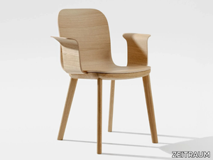 AEON - Wooden chair with armrests _ ZEITRAUM