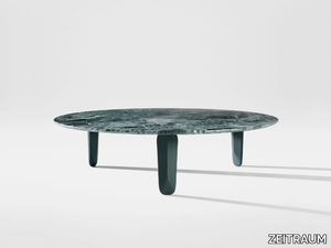 KUYU - Low round marble coffee table _ ZEITRAUM