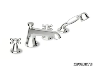 AGORÀ ZAG486 - 4 hole bathtub set with hand shower _ ZUCCHETTI