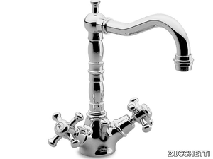 DELFI Z46318 - Countertop 1 hole washbasin tap with pop up waste _ ZUCCHETTI