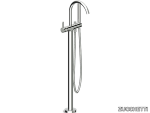 ISY22 ZIS748 - Floor standing single handle bathtub mixer with diverter _ ZUCCHETTI