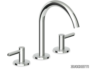 ISY22 ZIS3340 - 3 hole countertop washbasin tap with aerator _ ZUCCHETTI