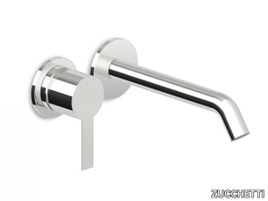 GILL ZGL677 - Wall-mounted brass washbasin mixer with aerator _ ZUCCHETTI