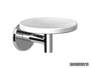 PAN ZAC610 - Wall-mounted ceramic soap dish _ ZUCCHETTI