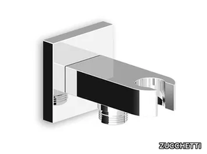 AGUABLU Z93937 - Handshower holder with wall supply elbow _ ZUCCHETTI