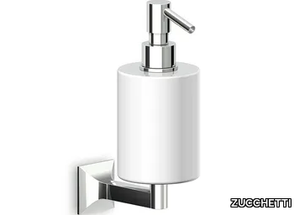 BELLAGIO ZAC515 - Wall-mounted white-paste Bathroom soap dispenser _ ZUCCHETTI