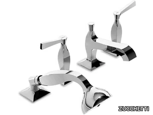 BELLAGIO ZB2441 - Recessed 4 hole bathtub set with hand shower _ ZUCCHETTI