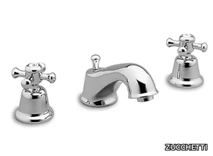 DELFI Z46242 - Countertop washbasin tap with individual rosettes with aerator _ ZUCCHETTI